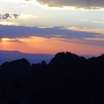 Sunset from Sandia Peak